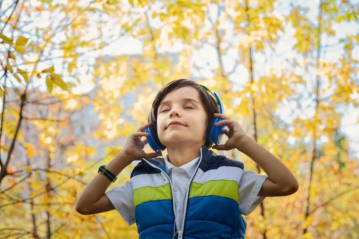 enfant musique